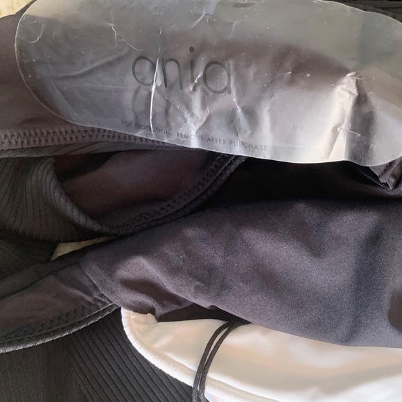 Onia Marie one piece swimsuit black and white - Picture 11 of 11